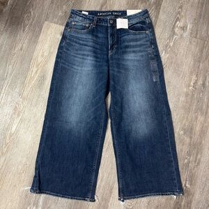 American Eagle Outfitters Dark Blue Flare Jeans